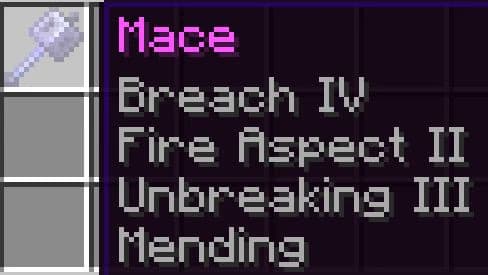 Enchanted mace