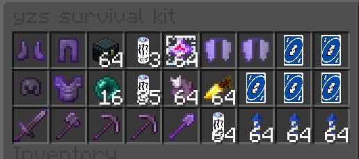 pvp/survival kit