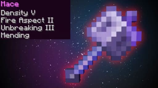 ONE Enchanted Mace - Density 5
